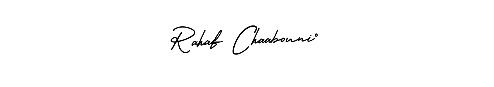 Make a beautiful signature design for name Rahaf Chaabouni°. Use this online signature maker to create a handwritten signature for free. Rahaf Chaabouni° signature style 3 images and pictures png