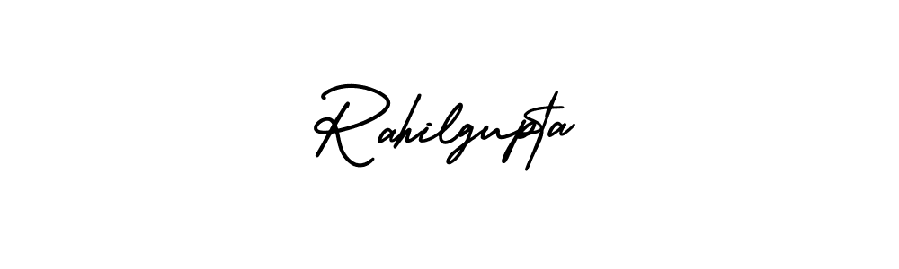 How to make Rahilgupta signature? AmerikaSignatureDemo-Regular is a professional autograph style. Create handwritten signature for Rahilgupta name. Rahilgupta signature style 3 images and pictures png