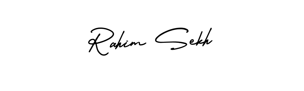 if you are searching for the best signature style for your name Rahim Sekh. so please give up your signature search. here we have designed multiple signature styles  using AmerikaSignatureDemo-Regular. Rahim Sekh signature style 3 images and pictures png