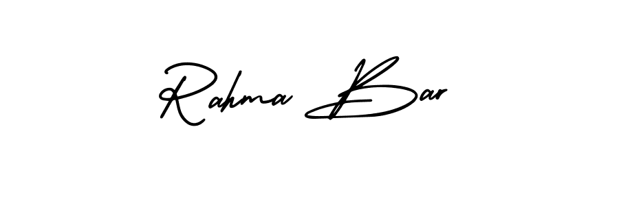 Once you've used our free online signature maker to create your best signature AmerikaSignatureDemo-Regular style, it's time to enjoy all of the benefits that Rahma Bar name signing documents. Rahma Bar signature style 3 images and pictures png