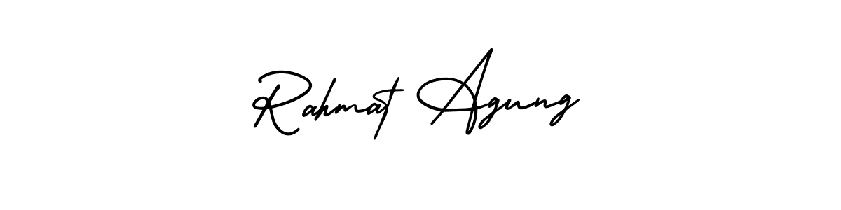 You can use this online signature creator to create a handwritten signature for the name Rahmat Agung. This is the best online autograph maker. Rahmat Agung signature style 3 images and pictures png