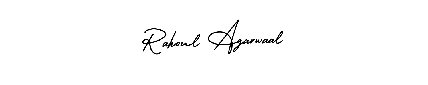 Similarly AmerikaSignatureDemo-Regular is the best handwritten signature design. Signature creator online .You can use it as an online autograph creator for name Rahoul Agarwaal. Rahoul Agarwaal signature style 3 images and pictures png