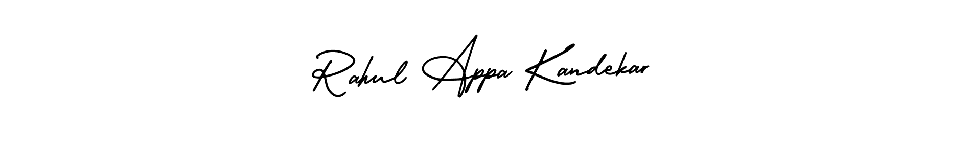 Rahul Appa Kandekar stylish signature style. Best Handwritten Sign (AmerikaSignatureDemo-Regular) for my name. Handwritten Signature Collection Ideas for my name Rahul Appa Kandekar. Rahul Appa Kandekar signature style 3 images and pictures png