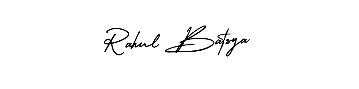Make a beautiful signature design for name Rahul Batsya. With this signature (AmerikaSignatureDemo-Regular) style, you can create a handwritten signature for free. Rahul Batsya signature style 3 images and pictures png