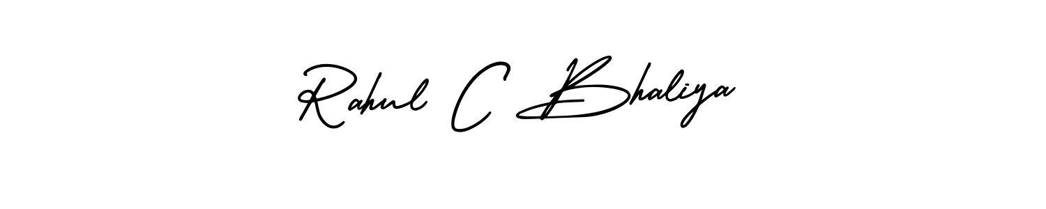 How to Draw Rahul C Bhaliya signature style? AmerikaSignatureDemo-Regular is a latest design signature styles for name Rahul C Bhaliya. Rahul C Bhaliya signature style 3 images and pictures png