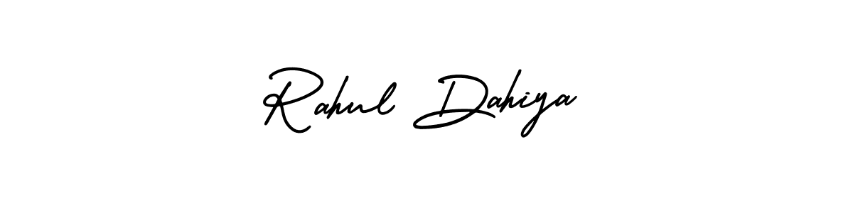 Design your own signature with our free online signature maker. With this signature software, you can create a handwritten (AmerikaSignatureDemo-Regular) signature for name Rahul Dahiya. Rahul Dahiya signature style 3 images and pictures png