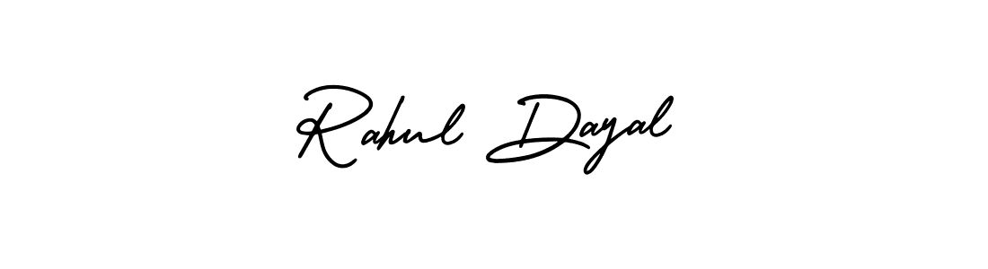 Design your own signature with our free online signature maker. With this signature software, you can create a handwritten (AmerikaSignatureDemo-Regular) signature for name Rahul Dayal. Rahul Dayal signature style 3 images and pictures png