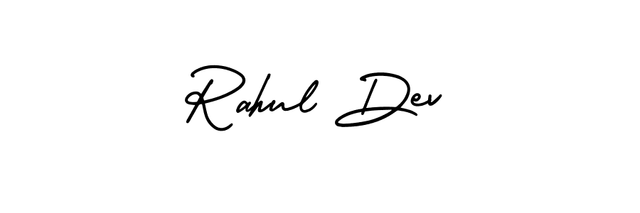 if you are searching for the best signature style for your name Rahul Dev. so please give up your signature search. here we have designed multiple signature styles  using AmerikaSignatureDemo-Regular. Rahul Dev signature style 3 images and pictures png