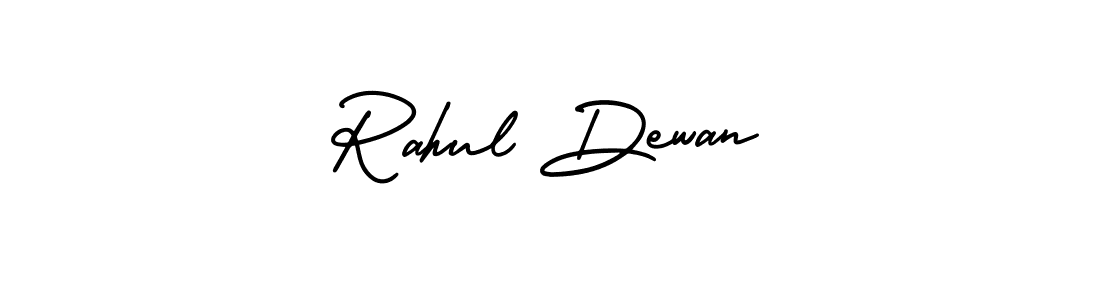 Make a beautiful signature design for name Rahul Dewan. With this signature (AmerikaSignatureDemo-Regular) style, you can create a handwritten signature for free. Rahul Dewan signature style 3 images and pictures png