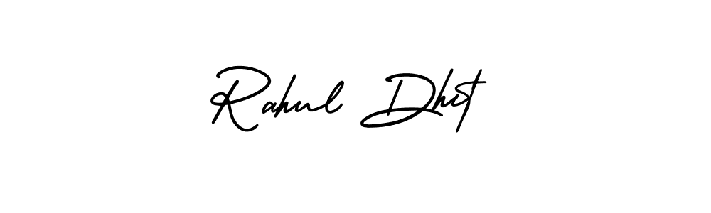 Make a short Rahul Dhit signature style. Manage your documents anywhere anytime using AmerikaSignatureDemo-Regular. Create and add eSignatures, submit forms, share and send files easily. Rahul Dhit signature style 3 images and pictures png