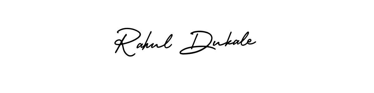 AmerikaSignatureDemo-Regular is a professional signature style that is perfect for those who want to add a touch of class to their signature. It is also a great choice for those who want to make their signature more unique. Get Rahul Dukale name to fancy signature for free. Rahul Dukale signature style 3 images and pictures png