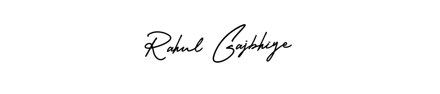 You should practise on your own different ways (AmerikaSignatureDemo-Regular) to write your name (Rahul Gajbhiye) in signature. don't let someone else do it for you. Rahul Gajbhiye signature style 3 images and pictures png
