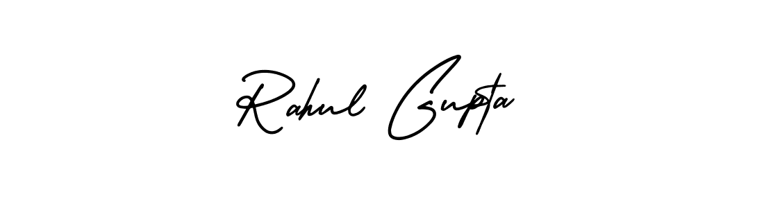 Create a beautiful signature design for name Rahul Gupta. With this signature (AmerikaSignatureDemo-Regular) fonts, you can make a handwritten signature for free. Rahul Gupta signature style 3 images and pictures png