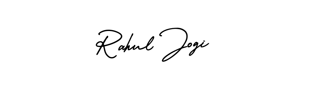 Design your own signature with our free online signature maker. With this signature software, you can create a handwritten (AmerikaSignatureDemo-Regular) signature for name Rahul Jogi. Rahul Jogi signature style 3 images and pictures png