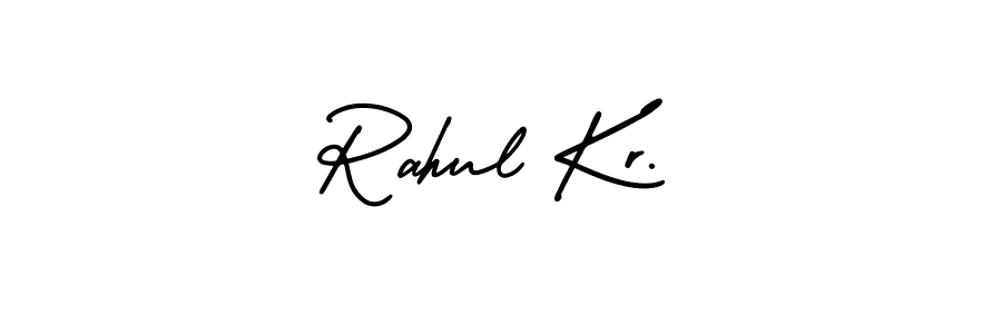 It looks lik you need a new signature style for name Rahul Kr.. Design unique handwritten (AmerikaSignatureDemo-Regular) signature with our free signature maker in just a few clicks. Rahul Kr. signature style 3 images and pictures png