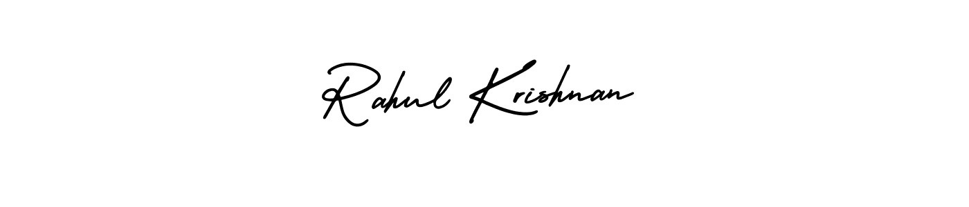 How to Draw Rahul Krishnan signature style? AmerikaSignatureDemo-Regular is a latest design signature styles for name Rahul Krishnan. Rahul Krishnan signature style 3 images and pictures png