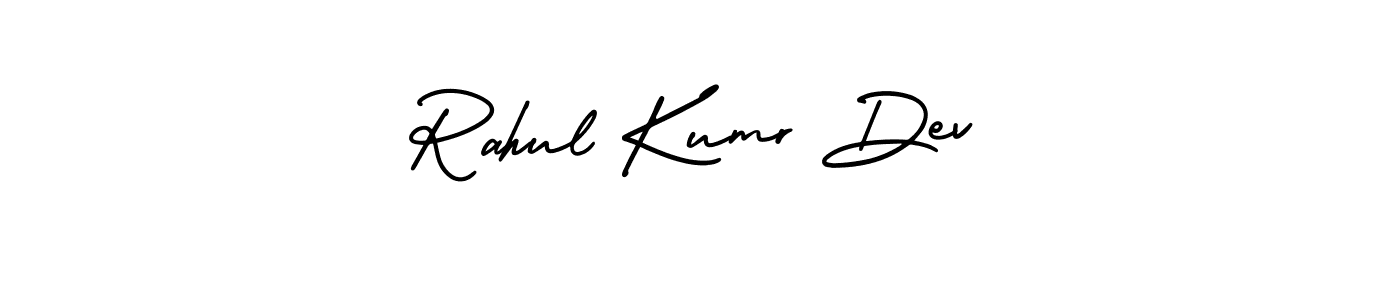 Rahul Kumr Dev stylish signature style. Best Handwritten Sign (AmerikaSignatureDemo-Regular) for my name. Handwritten Signature Collection Ideas for my name Rahul Kumr Dev. Rahul Kumr Dev signature style 3 images and pictures png