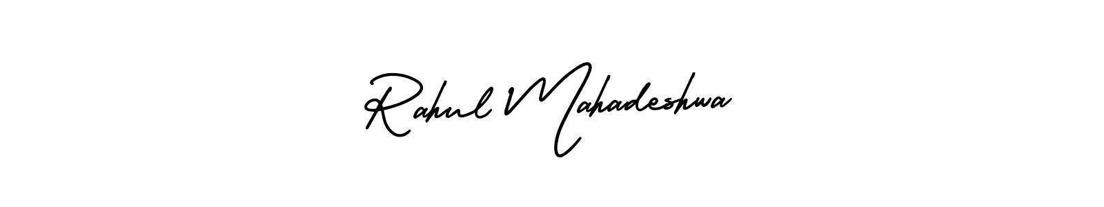 Also You can easily find your signature by using the search form. We will create Rahul Mahadeshwa name handwritten signature images for you free of cost using AmerikaSignatureDemo-Regular sign style. Rahul Mahadeshwa signature style 3 images and pictures png