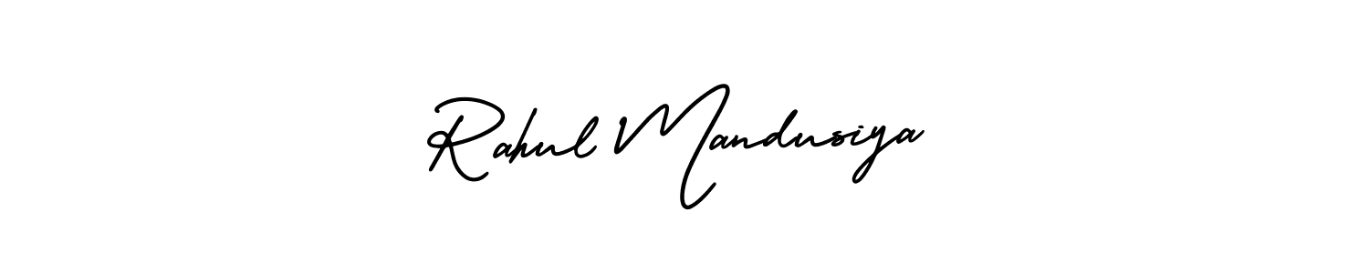 Check out images of Autograph of Rahul Mandusiya name. Actor Rahul Mandusiya Signature Style. AmerikaSignatureDemo-Regular is a professional sign style online. Rahul Mandusiya signature style 3 images and pictures png