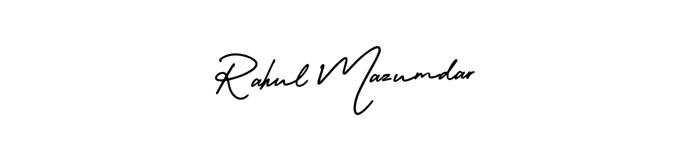 Also You can easily find your signature by using the search form. We will create Rahul Mazumdar name handwritten signature images for you free of cost using AmerikaSignatureDemo-Regular sign style. Rahul Mazumdar signature style 3 images and pictures png