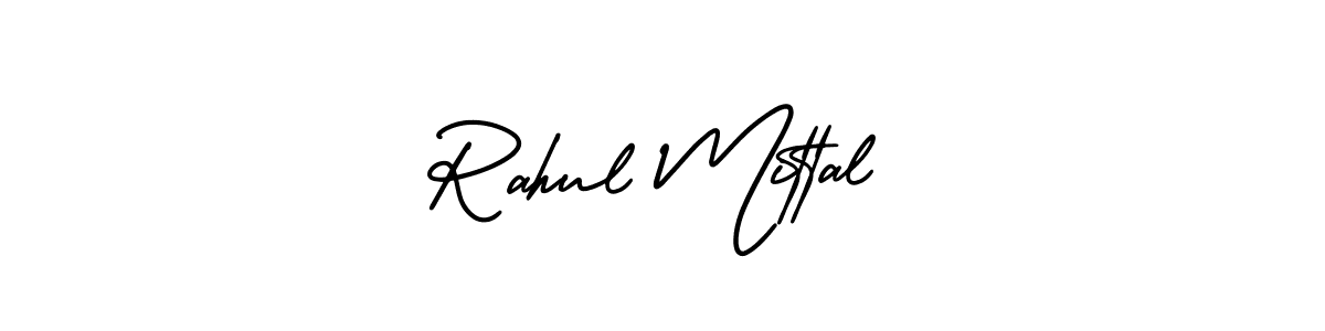 How to make Rahul Mittal signature? AmerikaSignatureDemo-Regular is a professional autograph style. Create handwritten signature for Rahul Mittal name. Rahul Mittal signature style 3 images and pictures png