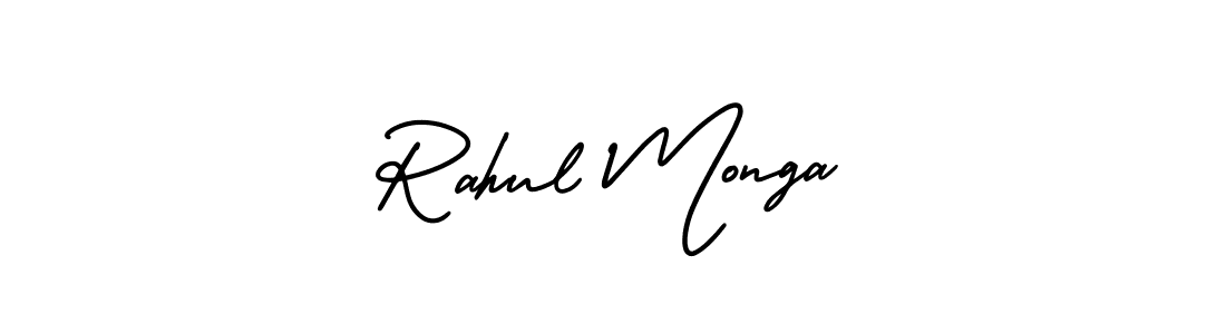 Also we have Rahul Monga name is the best signature style. Create professional handwritten signature collection using AmerikaSignatureDemo-Regular autograph style. Rahul Monga signature style 3 images and pictures png