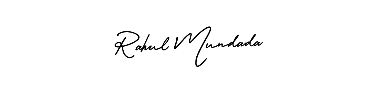 Also we have Rahul Mundada name is the best signature style. Create professional handwritten signature collection using AmerikaSignatureDemo-Regular autograph style. Rahul Mundada signature style 3 images and pictures png