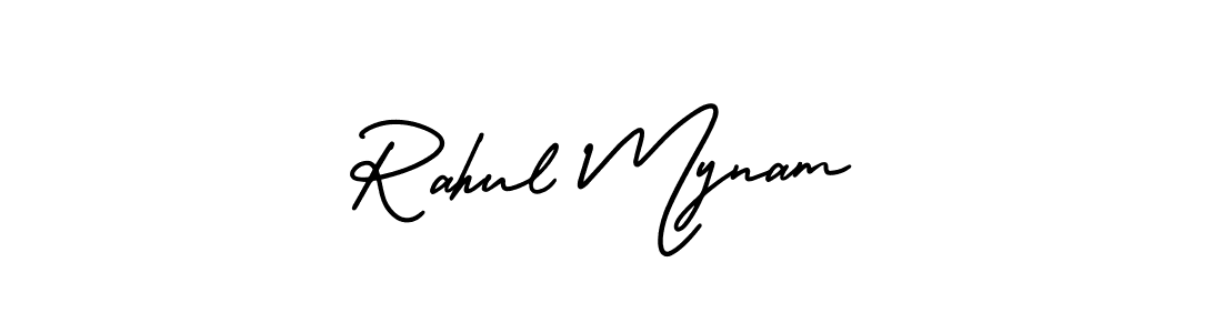 How to make Rahul Mynam signature? AmerikaSignatureDemo-Regular is a professional autograph style. Create handwritten signature for Rahul Mynam name. Rahul Mynam signature style 3 images and pictures png