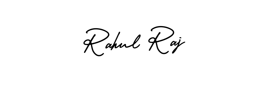 How to Draw Rahul Raj signature style? AmerikaSignatureDemo-Regular is a latest design signature styles for name Rahul Raj. Rahul Raj signature style 3 images and pictures png