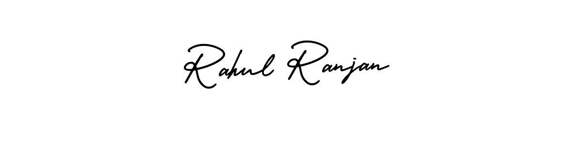 Rahul Ranjan stylish signature style. Best Handwritten Sign (AmerikaSignatureDemo-Regular) for my name. Handwritten Signature Collection Ideas for my name Rahul Ranjan. Rahul Ranjan signature style 3 images and pictures png