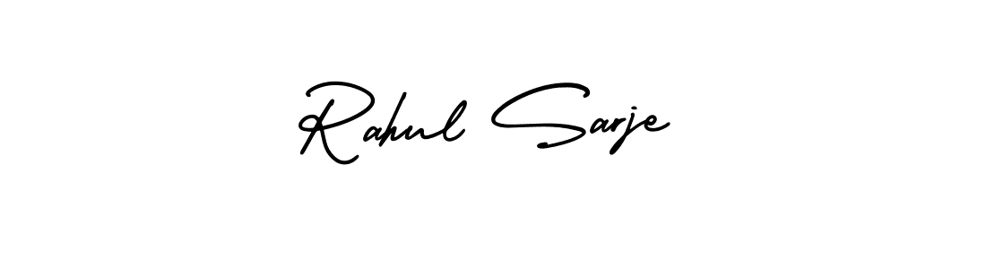 How to Draw Rahul Sarje signature style? AmerikaSignatureDemo-Regular is a latest design signature styles for name Rahul Sarje. Rahul Sarje signature style 3 images and pictures png