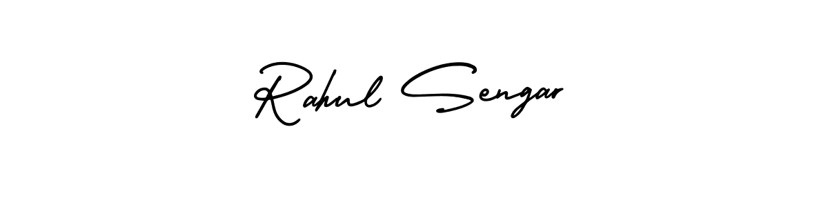 It looks lik you need a new signature style for name Rahul Sengar. Design unique handwritten (AmerikaSignatureDemo-Regular) signature with our free signature maker in just a few clicks. Rahul Sengar signature style 3 images and pictures png
