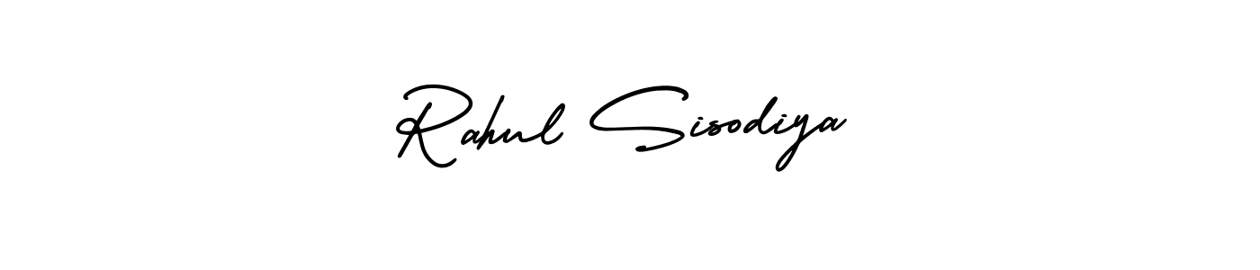 Similarly AmerikaSignatureDemo-Regular is the best handwritten signature design. Signature creator online .You can use it as an online autograph creator for name Rahul Sisodiya. Rahul Sisodiya signature style 3 images and pictures png