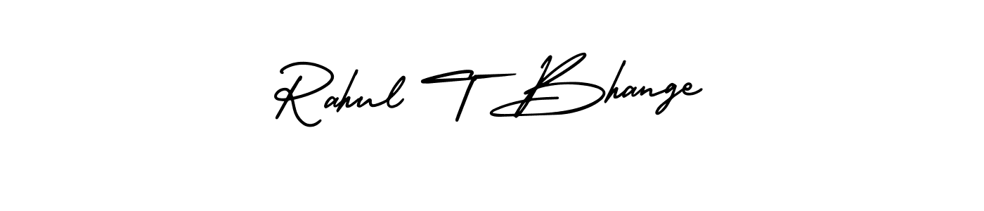 Similarly AmerikaSignatureDemo-Regular is the best handwritten signature design. Signature creator online .You can use it as an online autograph creator for name Rahul T Bhange. Rahul T Bhange signature style 3 images and pictures png