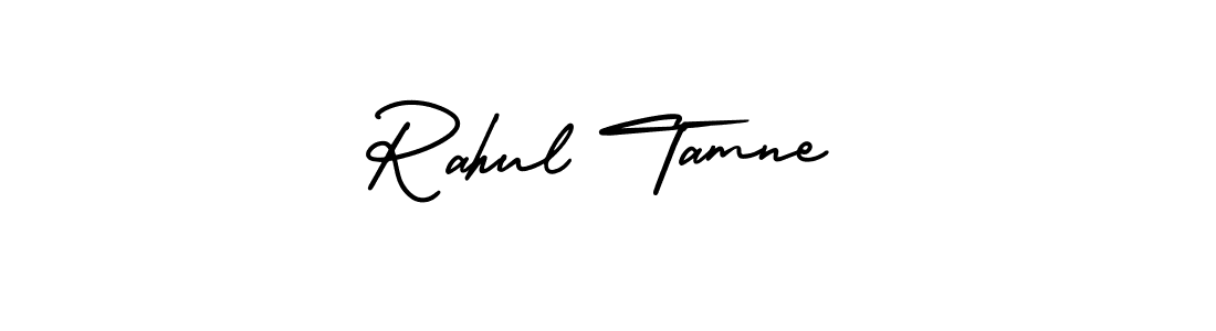 Rahul Tamne stylish signature style. Best Handwritten Sign (AmerikaSignatureDemo-Regular) for my name. Handwritten Signature Collection Ideas for my name Rahul Tamne. Rahul Tamne signature style 3 images and pictures png