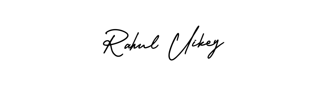 How to make Rahul Uikey signature? AmerikaSignatureDemo-Regular is a professional autograph style. Create handwritten signature for Rahul Uikey name. Rahul Uikey signature style 3 images and pictures png