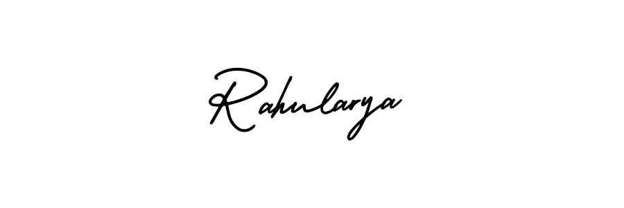 Also You can easily find your signature by using the search form. We will create Rahularya name handwritten signature images for you free of cost using AmerikaSignatureDemo-Regular sign style. Rahularya signature style 3 images and pictures png