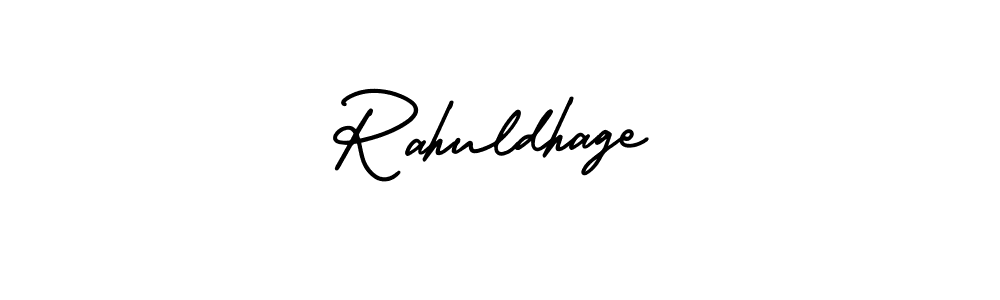 It looks lik you need a new signature style for name Rahuldhage. Design unique handwritten (AmerikaSignatureDemo-Regular) signature with our free signature maker in just a few clicks. Rahuldhage signature style 3 images and pictures png
