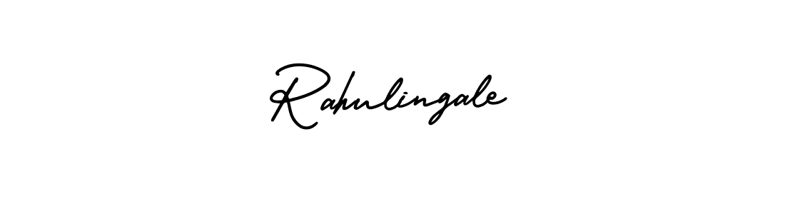 How to make Rahulingale signature? AmerikaSignatureDemo-Regular is a professional autograph style. Create handwritten signature for Rahulingale name. Rahulingale signature style 3 images and pictures png