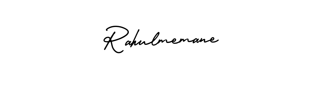 Similarly AmerikaSignatureDemo-Regular is the best handwritten signature design. Signature creator online .You can use it as an online autograph creator for name Rahulmemane. Rahulmemane signature style 3 images and pictures png