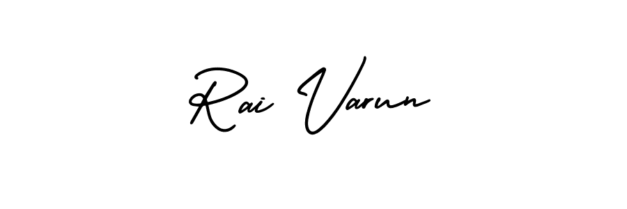 It looks lik you need a new signature style for name Rai Varun. Design unique handwritten (AmerikaSignatureDemo-Regular) signature with our free signature maker in just a few clicks. Rai Varun signature style 3 images and pictures png