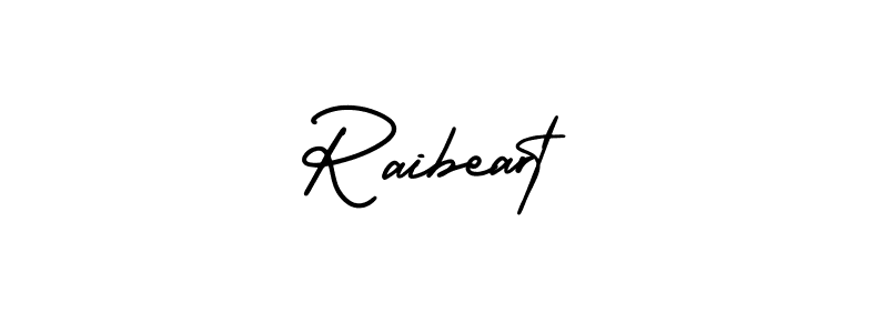 It looks lik you need a new signature style for name Raibeart. Design unique handwritten (AmerikaSignatureDemo-Regular) signature with our free signature maker in just a few clicks. Raibeart signature style 3 images and pictures png