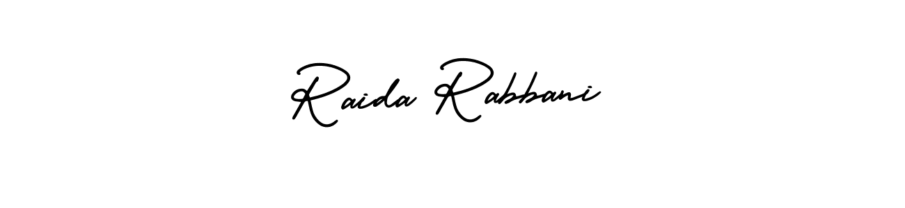 You should practise on your own different ways (AmerikaSignatureDemo-Regular) to write your name (Raida Rabbani) in signature. don't let someone else do it for you. Raida Rabbani signature style 3 images and pictures png