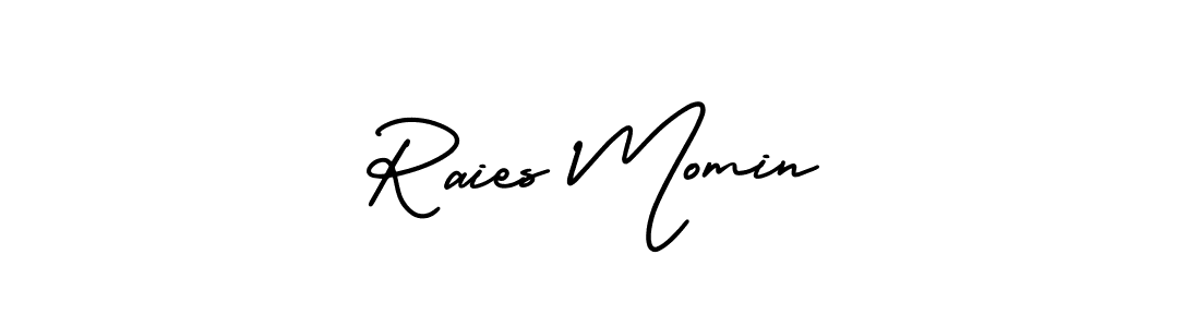 Make a beautiful signature design for name Raies Momin. Use this online signature maker to create a handwritten signature for free. Raies Momin signature style 3 images and pictures png