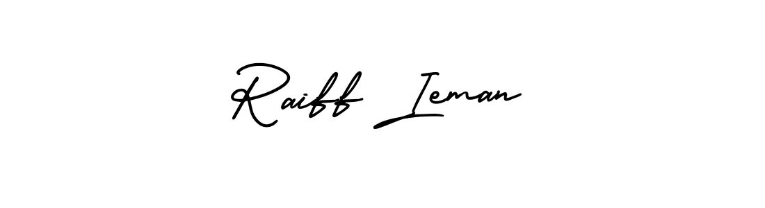 Make a beautiful signature design for name Raiff Ieman. With this signature (AmerikaSignatureDemo-Regular) style, you can create a handwritten signature for free. Raiff Ieman signature style 3 images and pictures png