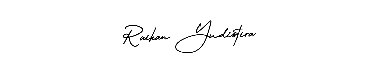 Once you've used our free online signature maker to create your best signature AmerikaSignatureDemo-Regular style, it's time to enjoy all of the benefits that Raihan Yudistira name signing documents. Raihan Yudistira signature style 3 images and pictures png
