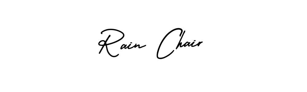 How to make Rain Chair signature? AmerikaSignatureDemo-Regular is a professional autograph style. Create handwritten signature for Rain Chair name. Rain Chair signature style 3 images and pictures png