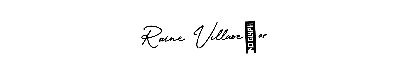 Best and Professional Signature Style for Raine Villaseñor. AmerikaSignatureDemo-Regular Best Signature Style Collection. Raine Villaseñor signature style 3 images and pictures png