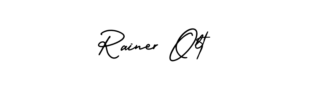 It looks lik you need a new signature style for name Rainer Olt. Design unique handwritten (AmerikaSignatureDemo-Regular) signature with our free signature maker in just a few clicks. Rainer Olt signature style 3 images and pictures png