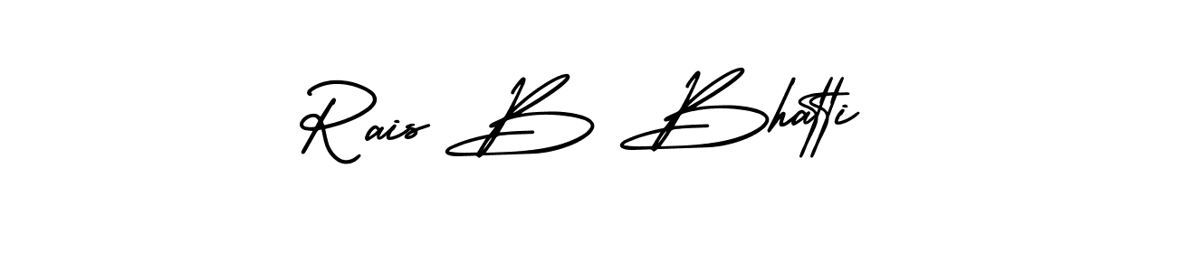 Also we have Rais B Bhatti name is the best signature style. Create professional handwritten signature collection using AmerikaSignatureDemo-Regular autograph style. Rais B Bhatti signature style 3 images and pictures png